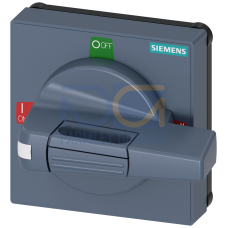 Handle with masking plate standard, size 75x 75, for shaft 8x 8, I-0-II