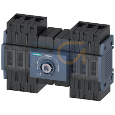 SENTRON, 3KC transfer switching equipment, manually operated, MTSE, size: 1, 3-pole, Iu: 63 A, Ue AC