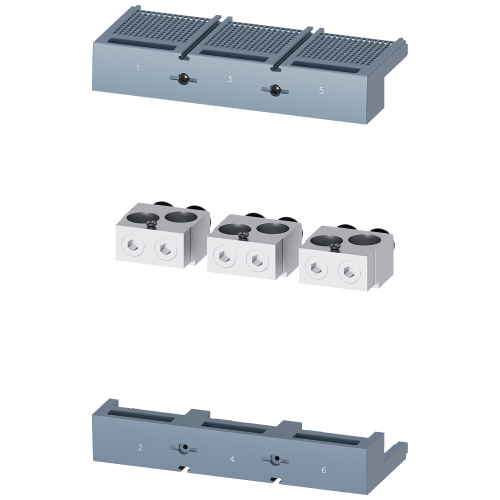 WIRE CONNECTOR 2 CABLES WITH CONTROL WIRE TAP 3 PCS. ACCESSORY FOR: 3VA15/25 1000
