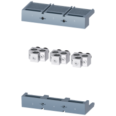 Wire connector, 3 cables 3 units, accessories for: 3VA1/2 1000.