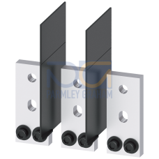 Front bus connectors extended, 3 units, accessories for: 3VA1/2 1000.