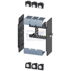 Withdrawable unit conversion kit for MCCB for circuit breaker 3-pole 3VA63/64