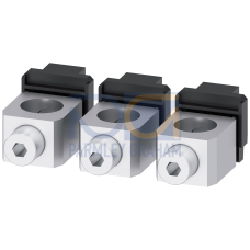 Wire connector, 3 units, accessories for: 3VA6 400/600.