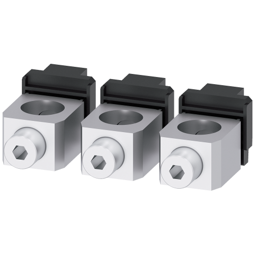 Wire connector, 3 units, accessories for: 3VA6 400/600.