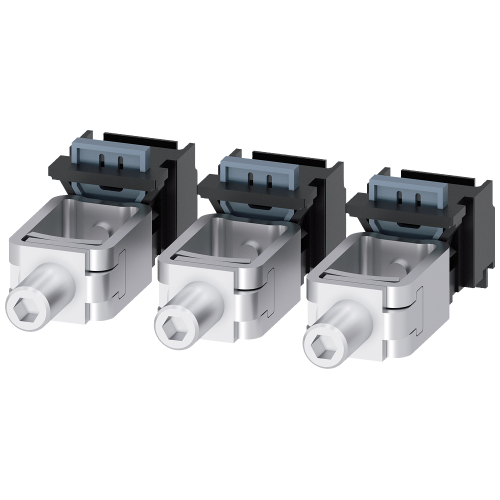 Box terminal, 3 units, accessories for: 3VA6 150/250.