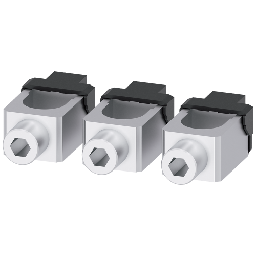 Wire connector, 3 units, accessories for: 3VA6 150/250.