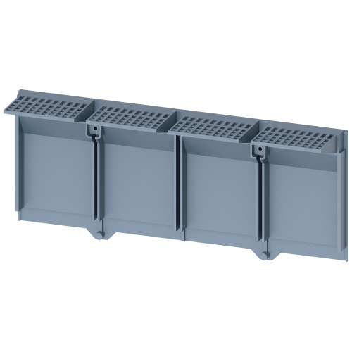 REAR INSULATING PLATE EXTENDED 4 POLE  1 PCS. ACCESSORY FOR: 3VA5/6 400/600