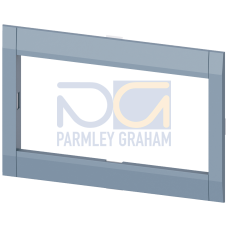 Cover frame for door cutout 139.6 x 70.7 mm (WxH) for 3VA52/61/62 4-pole without ETU