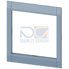 Cover frame for door cutout 104.6 x 100.8 mm (WxH) for 3VA61/62, 3-pole with ETU