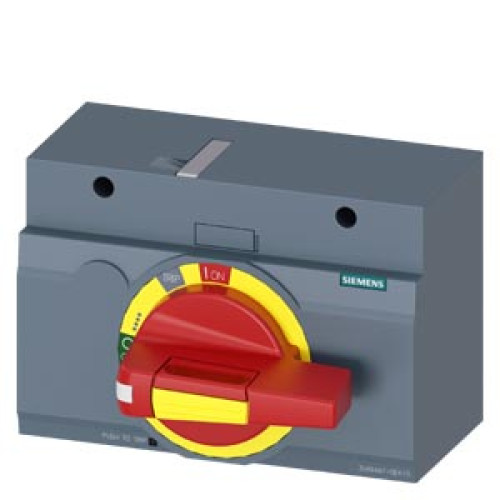 FRONT MOUNTED ROTARY OPERATOR EMERGENCY-OFF IEC IP30/40 ACCESSORY FOR: 3VA5/6 400/600