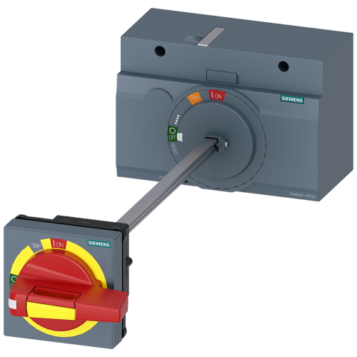 DOOR MOUNTED ROTARY OPERATOR EMERGENCY-OFF IEC IP65 WITH DOOR INTERLOCKING ACCESSORY FOR: 3VA5/6 400/600