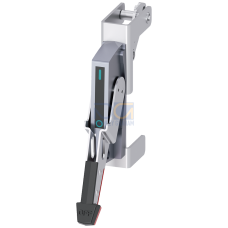 operating unit w. Bowden cable Max Flex operator handle single steel,  epoxy sheathed NEMA 1/3R/12; black=OFF, red=ON