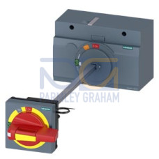 DOOR MOUNTED ROTARY OPERATOR EMERGENCY-OFF IEC IP65 WITH DOOR INTERLOCKING ILLUMINATION KIT 24 V DC ACCESSORY FOR: 3VA5/6 400/600