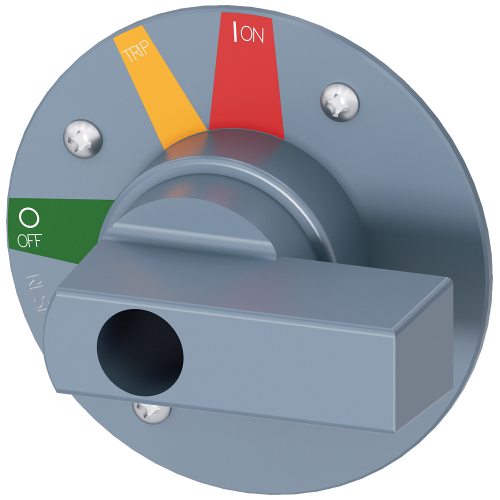 Supplementary handle for door mounted rotary operator standard, accessories for: 3VA6 150/250.
