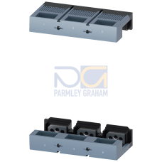 BUSBAR SHIELD KIT 3PCS METRIC NUTPLATE, BUS SHIELD, INSULATOR) ACCESSORY FOR: 3VA15/25 1000