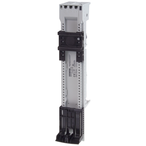 device holder, 45x 260 mm long for 60 mm busbar system, spacer enclosed 2 connecting elements enclos