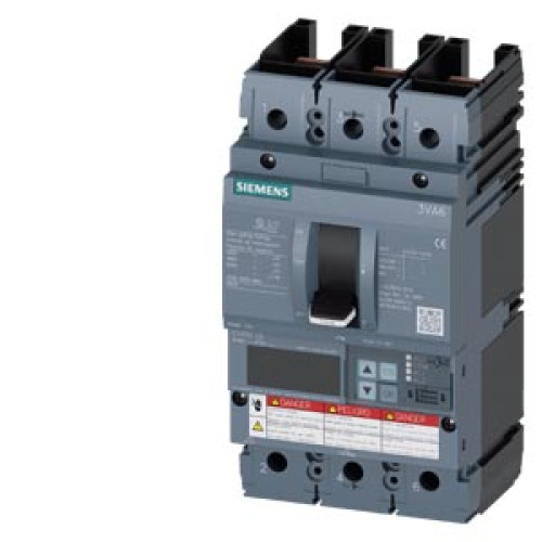 Circuit breaker 3VA6 UL frame 150 breaking capacity class H 65 kA @ 480 V 3-pole