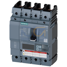 Circuit breaker 3VA6 UL frame 250 breaking capacity class L 150 kA @ 480 V 4-pole