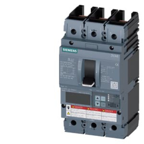 Circuit breaker 3VA6 UL frame 150 breaking capacity class C 100 kA @ 480 V 3-pole
