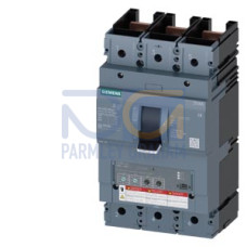 Circuit breaker 3VA6 UL frame 400 breaking capacity class H 65 kA @ 480 V 3-pole