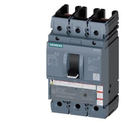Circuit breaker 3VA5 UL frame 250 breaking capacity class H 65 kA @ 480 V 2-pole