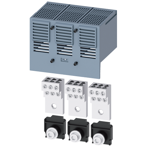 Circular conductor terminal, 6 wires, 3 units, for plug-in/withdrawable unit 3VA6 400/600