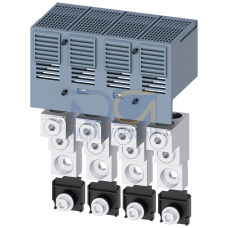wire connector 2 cables with control wire voltage tap-off 4 units accessory for: 3VA5/6 400/600