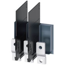 Front bus connectors extended, 3 units, accessories for: 3VA4/5 125.
