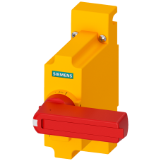 Accessories for 3KF size 1 direct op. mech.. red/yellow lockable in OFF position