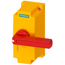Accessories for 3KF size 3 direct op. mech.. red/yellow lockable in OFF position