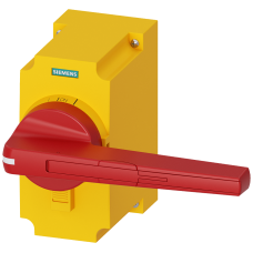 Accessories for 3KF size 5 direct op. mech.. red/yellow lockable in OFF position