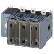 Switch disconnector with fuse 125 A, size 2, 3-pole for LV HRC fuse size 000