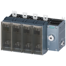 Switch disconnector with fuse 250 A, size 3, 4-pole for LV HRC fuse size 0