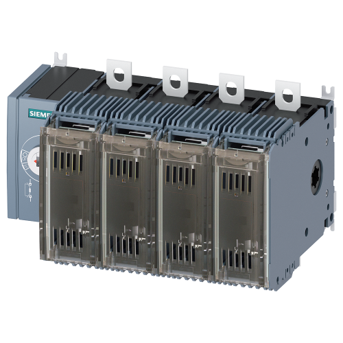 Switch disconnector with fuse 125 A, size 2, 4-pole for LV HRC fuse size 000