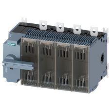 Switch disconnector with fuse 250 A, size 3, 4-pole for LV HRC fuse size 0