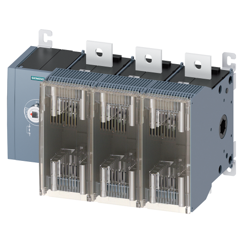 Switch disconnector with fuse 630 A, size 5, 3-pole for LV HRC fuse size 2