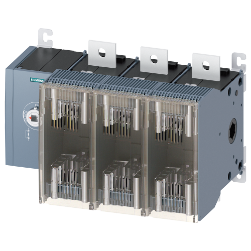 Switch disconnector with fuse 630 A, size 5, 3-pole for LV HRC fuse size 2