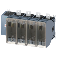 Switch disconnector with fuse 400 A, size 4, 4-pole for LV HRC fuse size 1