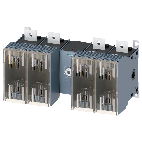 Switch disconnector with fuse 630 A, size 5, 4-pole for LV HRC fuse size 2