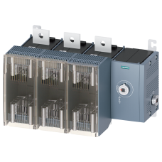 Switch disconnector with fuse 630 A, size 5, 3-pole for LV HRC fuse size 2