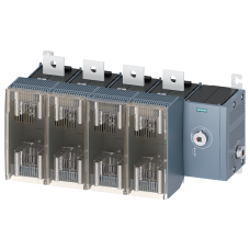 Switch disconnector with fuse 630 A, size 5, 4-pole for LV HRC fuse size 2