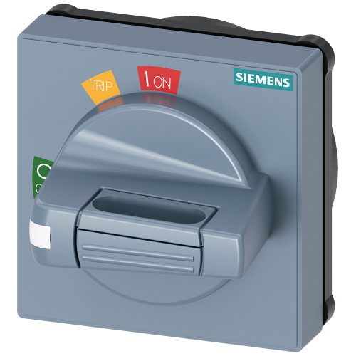 Handle with masking plate standard without tolerance compensation with door opening position