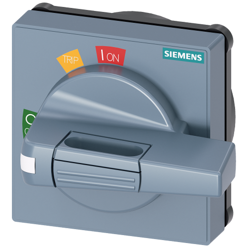 Handle with masking plate standard without tolerance compensation with door opening position