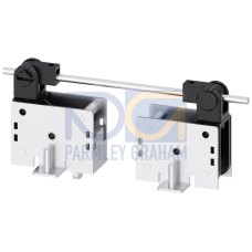 Rear interlock plug-in and withdrawable unit with rod for 3VA51-54/61-64