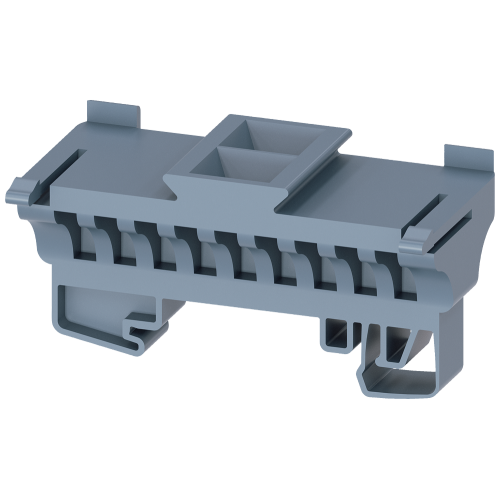DIN rail adapter for T-connector, accessories for: 3VA.