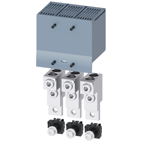 wire connector 2 cables with control wire voltage tap-off 3 units accessory for: 3VA5 250