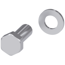 Accessory for 3KC4, 3KC8 copper bar, kit, bolt set, part B, 35 mm