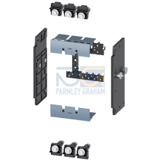 Withdrawable unit conversion kit for circuit breaker 3-pole 3VA61/62