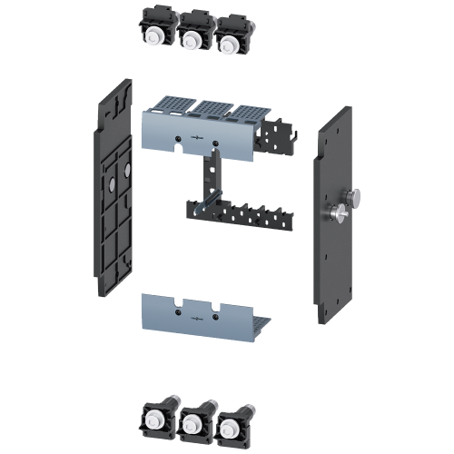 Withdrawable unit conversion kit for circuit breaker 3-pole 3VA61/62