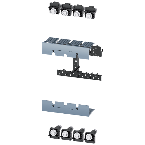 Plug-in unit conversion kit for MCCB for circuit breakers, 4-pole 3VA61/62